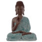 Decorative Turquoise  and  Brown Buddha Figurine - Enlightenment