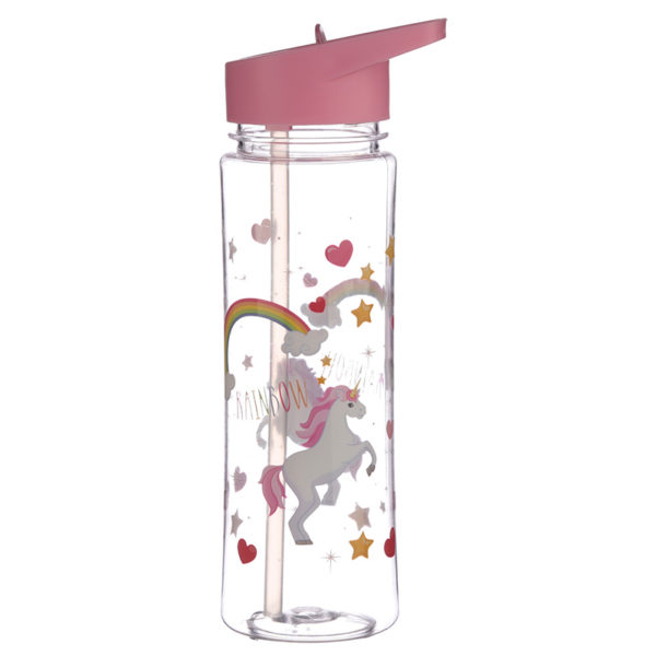 Fantasy Unicorn Rainbow Design 500ml Bottle