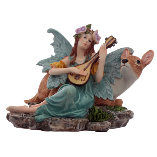 Fawn Lullaby Spirit of the Forest Fairy Figurine