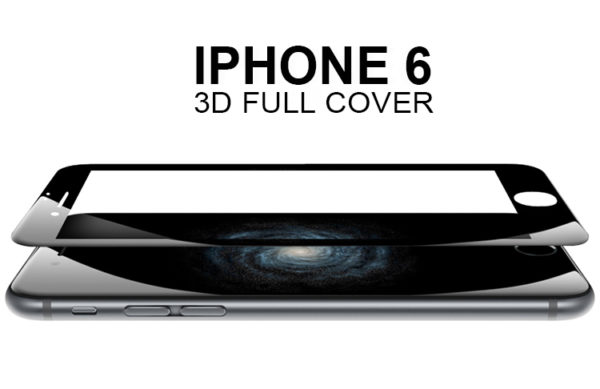 full screen glass protector for iphone black