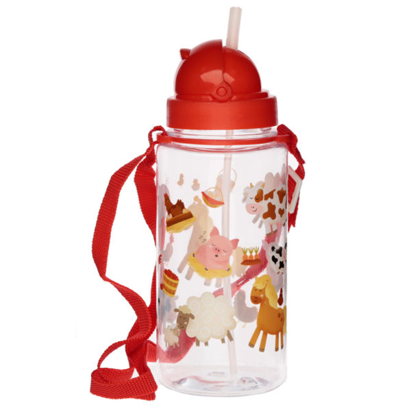 Fun Bramley Bunch Farm Design 450ml Childrens Water Bottle