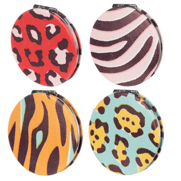Fun Collectable Animal Print Wild Life Compact Mirror