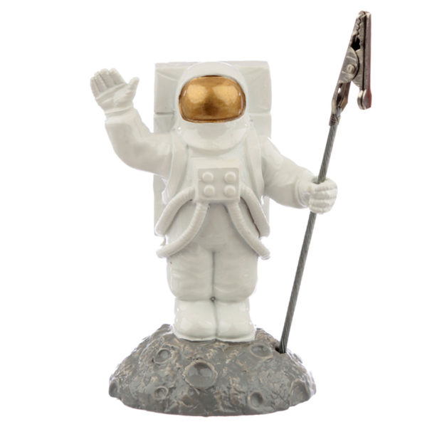 Fun Collectable Astronaut Postcard and Memo Clip