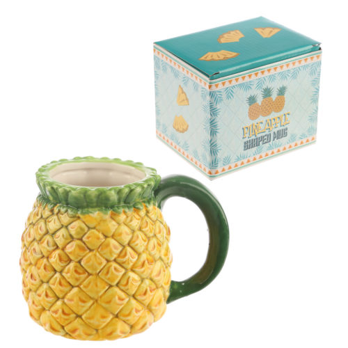 Fun Collectable Ceramic Pineapple Mug