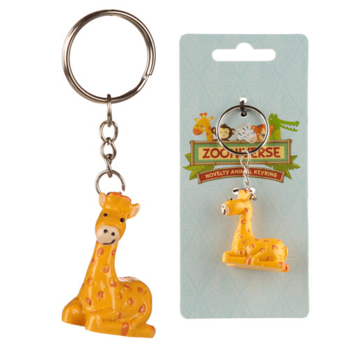 Fun Collectable Giraffe Keyring