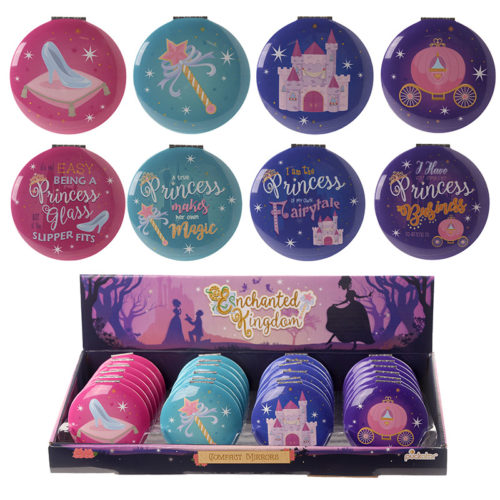 Fun Collectable Princess Design Compact Mirror