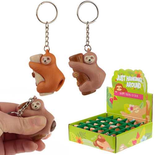 Fun Collectable Sloth Poop Keyring
