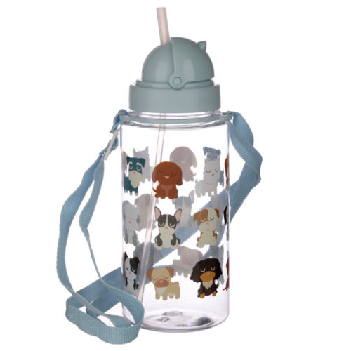 Fun Dog Squad Design 450ml Childrens Water Bottle