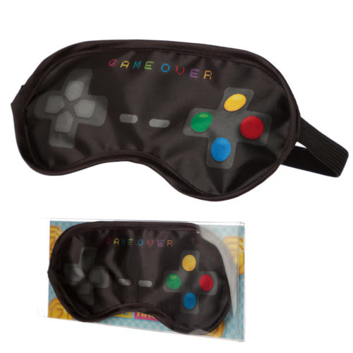 Fun Eye Mask - Game Controller Game Over Design