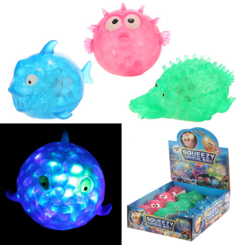 Fun Kids Flashing Squishy Fish