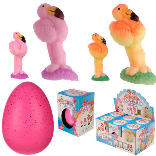 Fun Kids Large Hatching Flamingo Egg