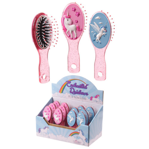 Fun Kids Novelty Girls PVC Hair Brush