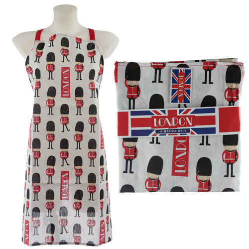 Fun London Guardsman Design Poly Cotton Apron