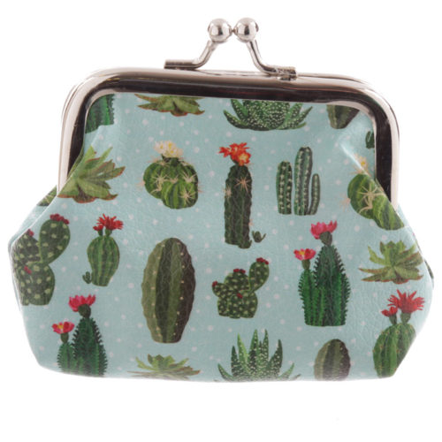 Fun Mini Coin Purse - Cactus