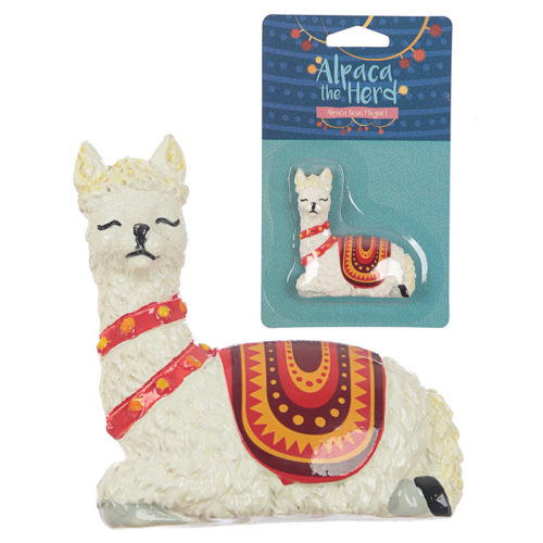 Fun Novelty Alpaca Collectable Magnet
