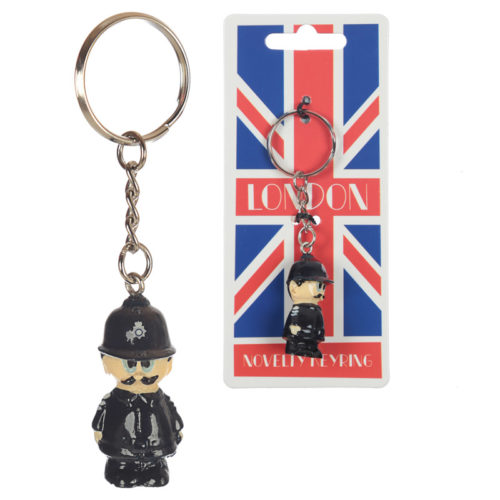 Fun Novelty London Policeman Keyring