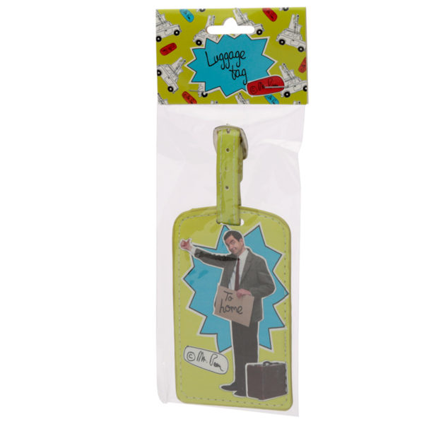 Fun Novelty Mr Bean Hitch Hiking Luggage Tag