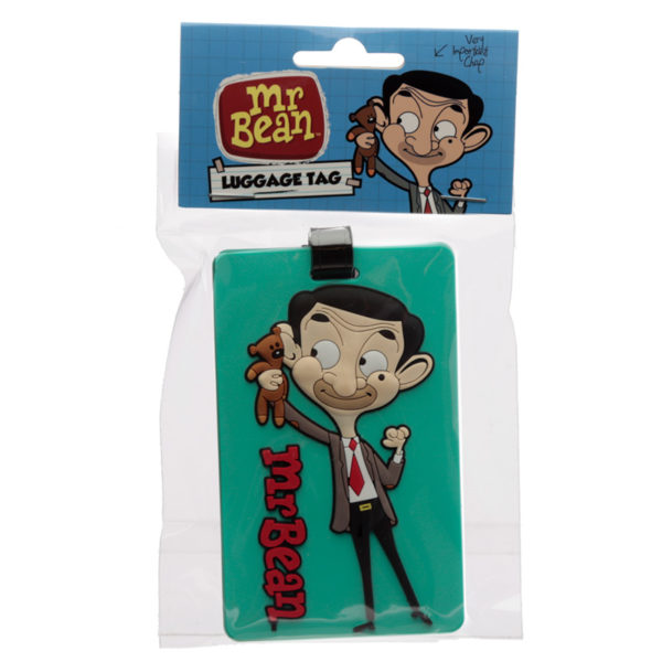 Fun Novelty Mr Bean PVC Luggage Tag
