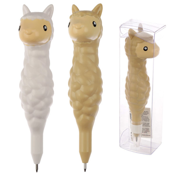 Fun Novelty Pen - Cute Alpaca Design