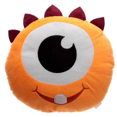 Fun Orange Plush Monstarz Monster Cushion