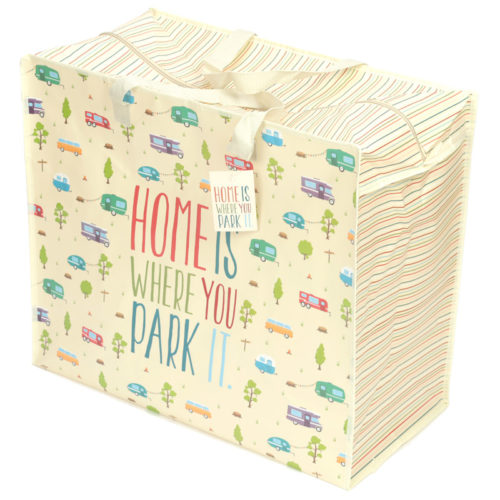 Fun Practical Laundry  and  Storage Bag - Caravan Design