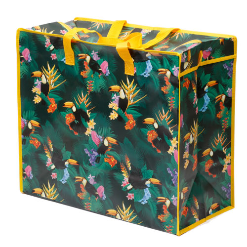 Fun Practical Laundry  and  Storage Bag - Toucan Party