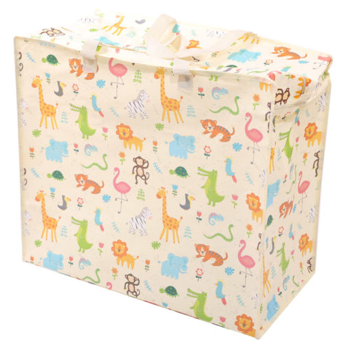 Fun Practical Laundry  and  Storage Bag - Zoo Design