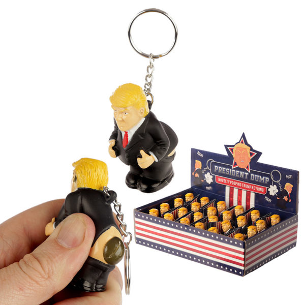Fun Squeezy President Keyring