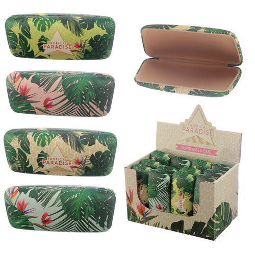 Fun Tropical Plant design Sunglasses Case