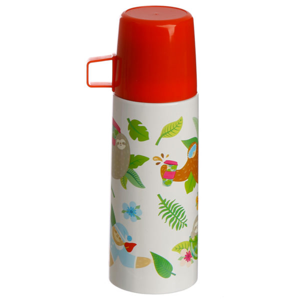 Funky 350ml Flask - Sleepy Sloth