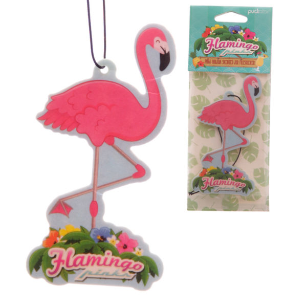 Funky Flamingo Design Air Freshener