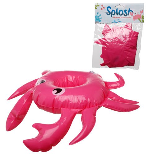 Funky Inflatable Drinks Holder - Crab