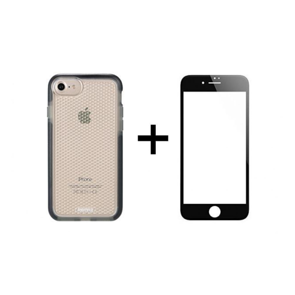 glass protector with soft edges case remax crystal