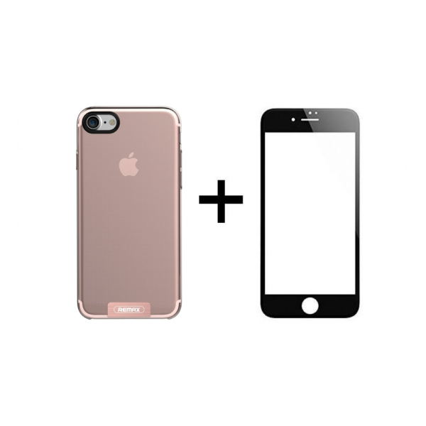 glass protector with soft edges case remax crystal