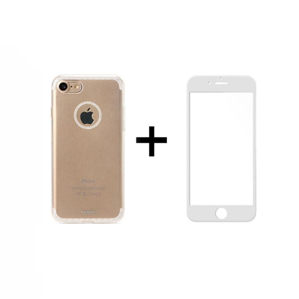 glass protector with soft edges case remax crystal