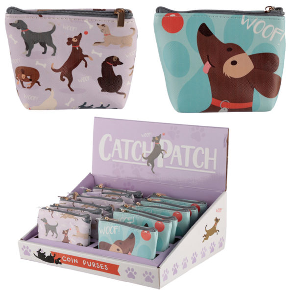 Handy PVC Purse - Catch Patch Dog Design