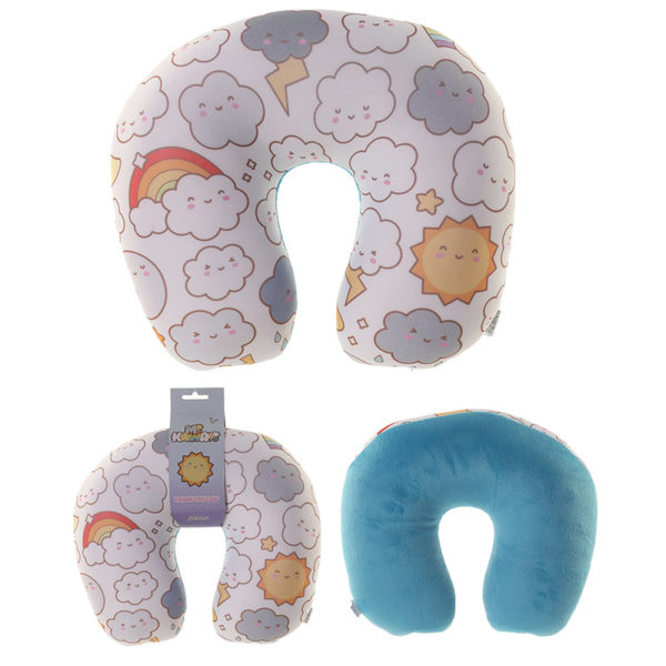 Handy Travel Pillow - Cute Kawaii Weather Design
