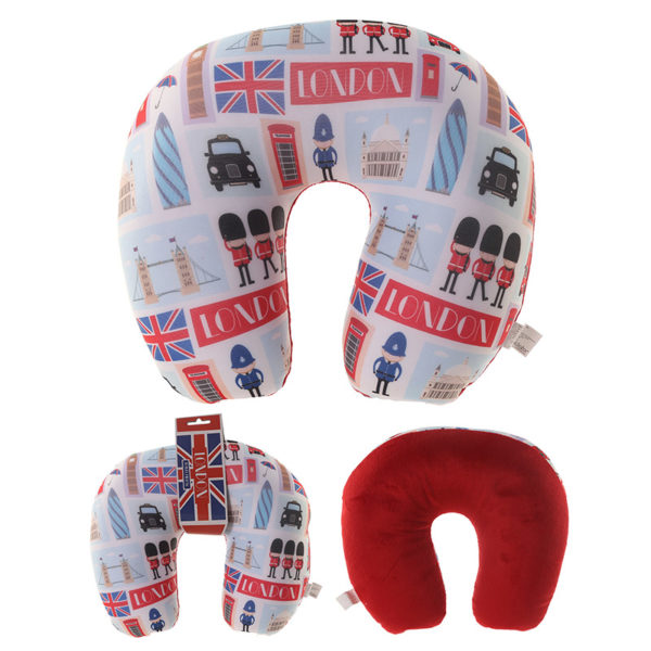 Handy Travel Pillow - London Icons Design