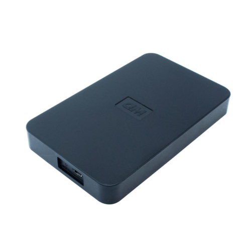 Hard disc case, No brand, for 2.5" disc, Micro USB , Black - 17319