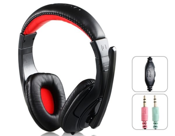 headsets ovleng x-12 for computer with microphone
