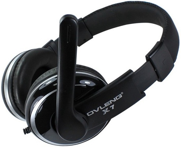headsets ovleng x-7 for computer with microphone