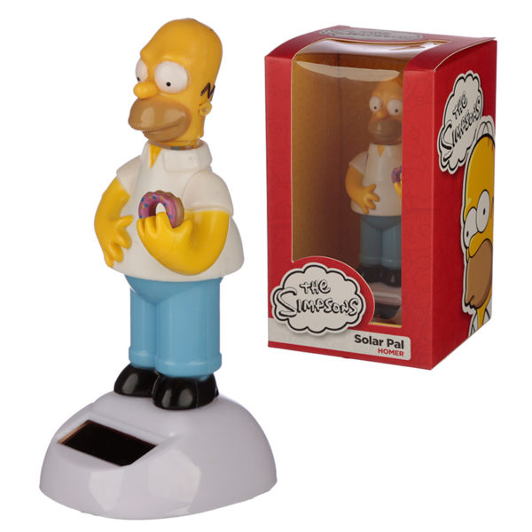 Licensed Homer Simpson Solar Powered Pal
