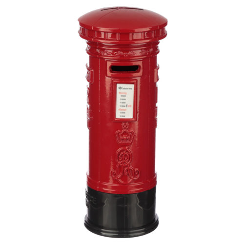 London Souvenir Pencil Money Box - Large Red Post Box
