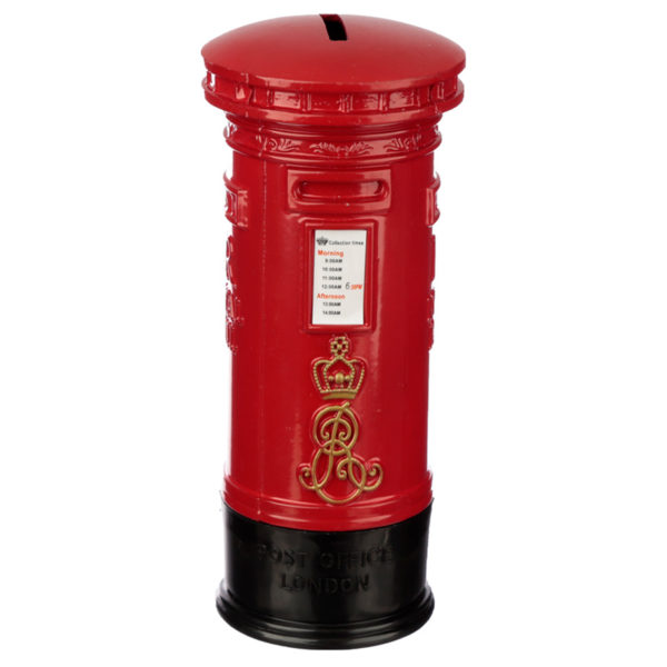 London Souvenir Pencil Money Box - Red Post Box