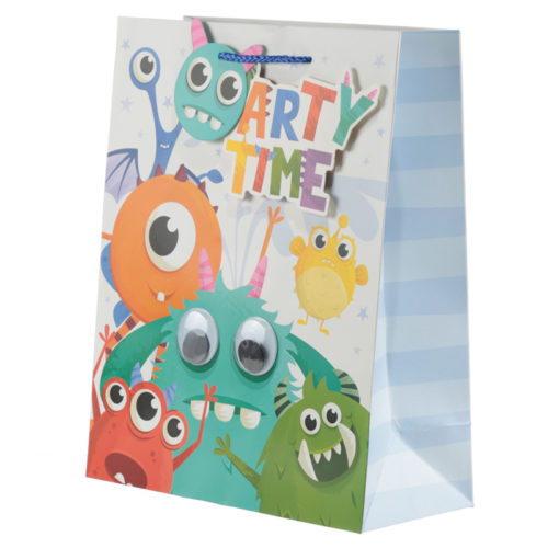 Monster Monstarz Design Large Gift Bag