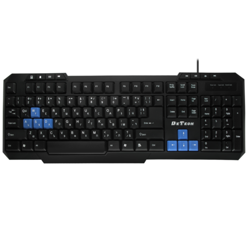 multimedia keyboard detech kb331m