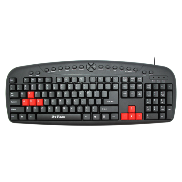 multimedia keyboard detech de6088