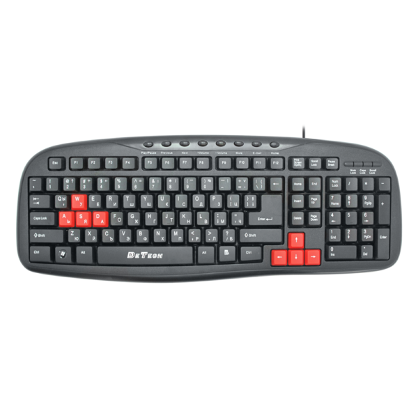 multimedia keyboard detech de6089