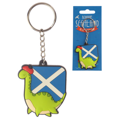 Novelty PVC Keyring - Nessie