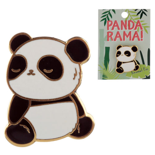 Novelty Panda Design Enamel Pin Badge
